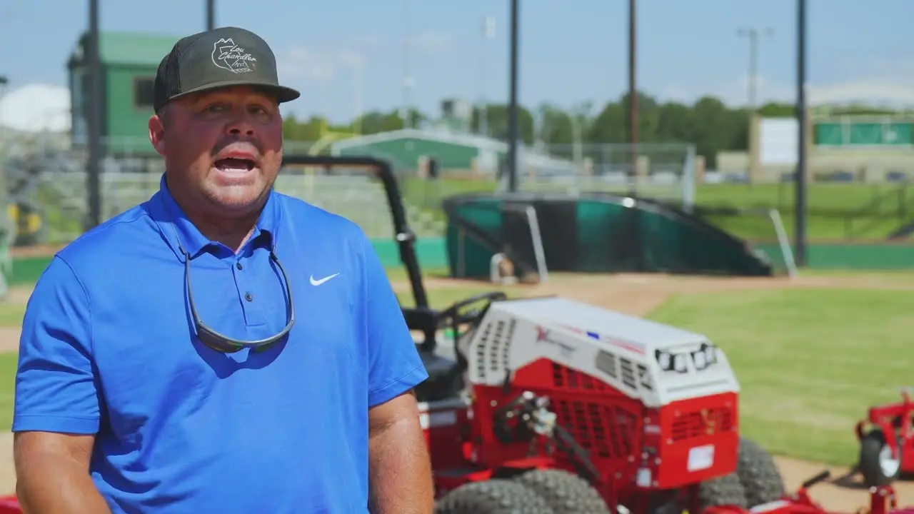 Contractor Maintains Ballfields and Entire School Campus with Ventrac