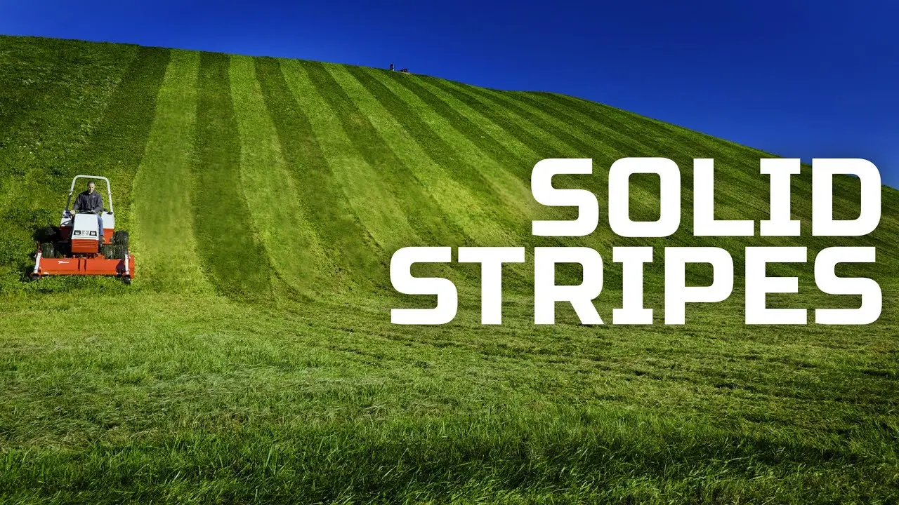How To Stripe Hills With a Flail Mower