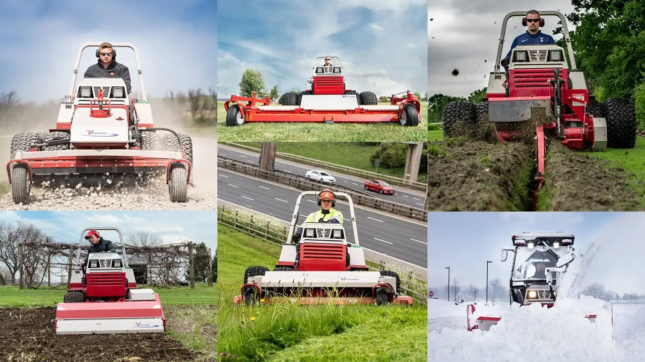 The King of Tractor Versatility  Ventrac 4500 Full Attachment Lineup