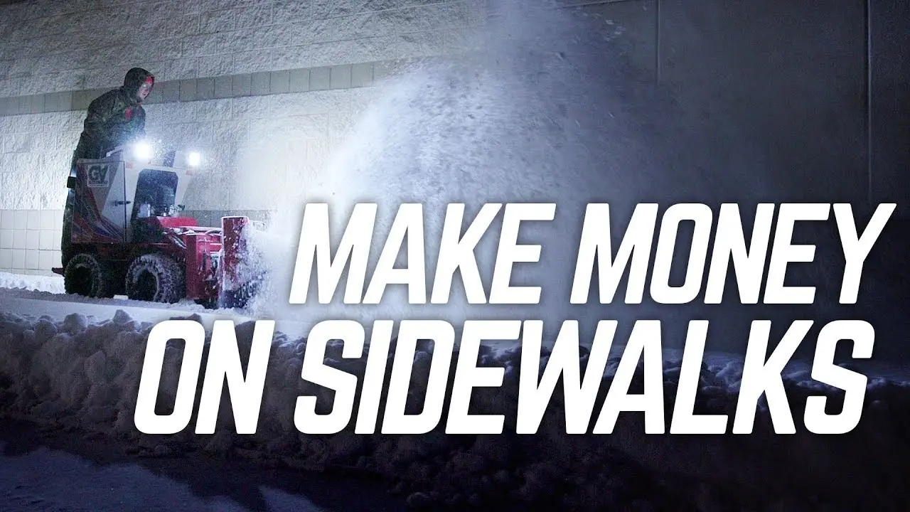 The Most Efficient Way to Remove Snow From Sidewalks