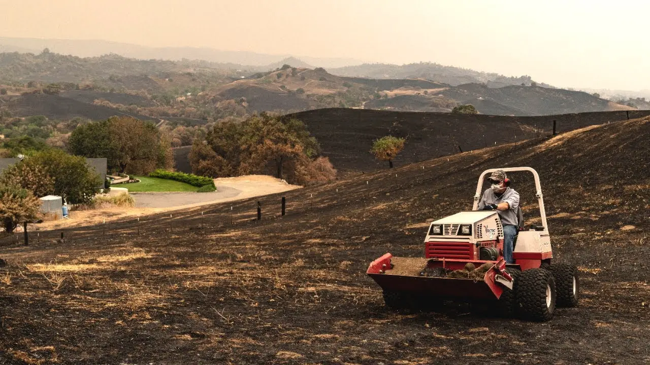Wildfire vs Tractor  California Homeowner Prevents Total Loss with Ventrac