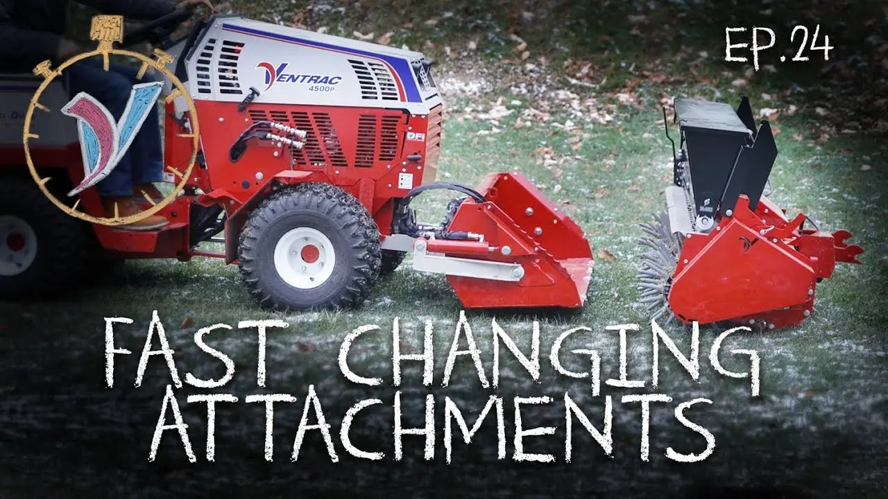 Fastest Tractor for Changing Attachments   MMM 24