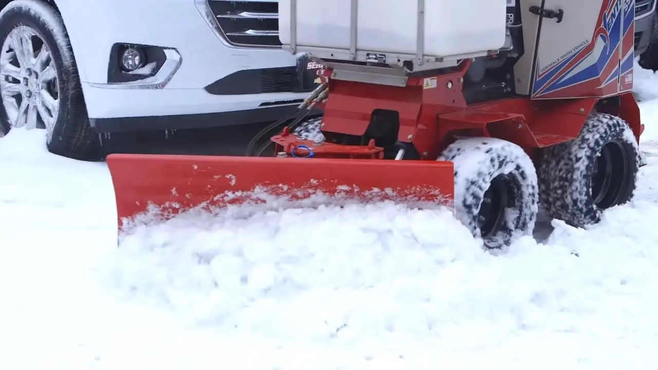 Save Hours Of Shoveling With The Ventrac SSV Snow Blade  Simple Start