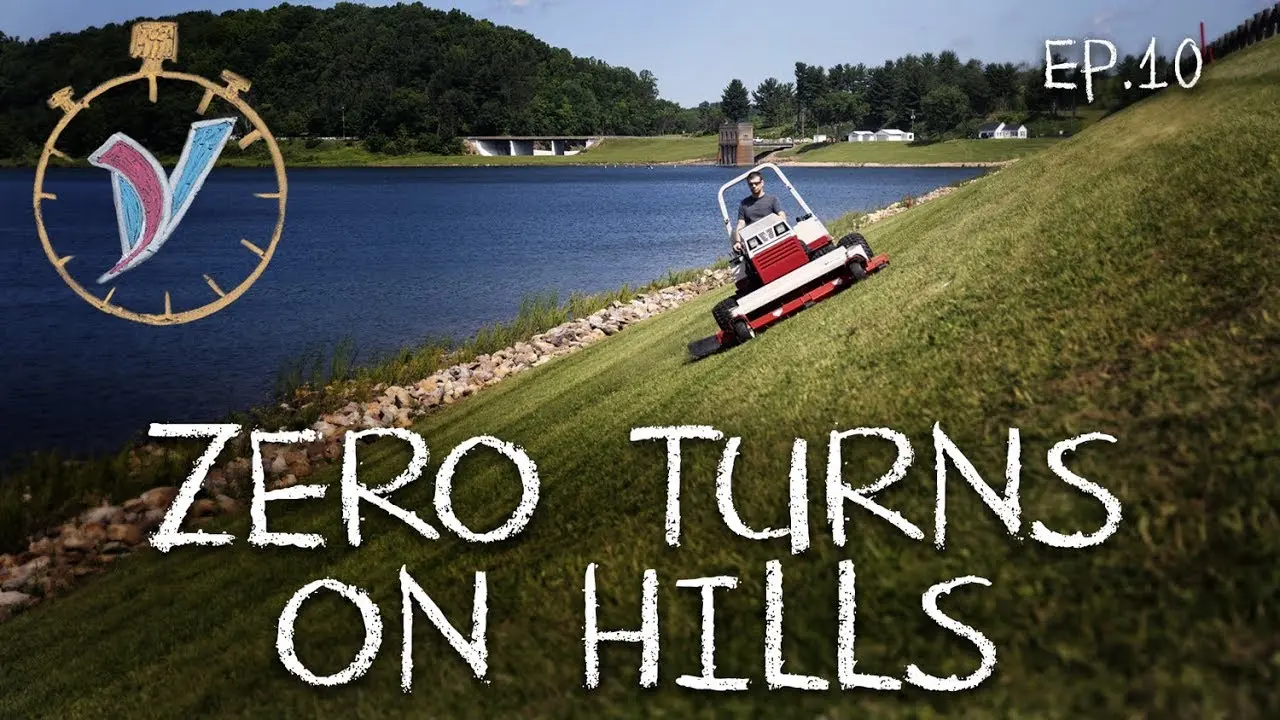 Ventrac MMM 10  Zero Turns on Hills