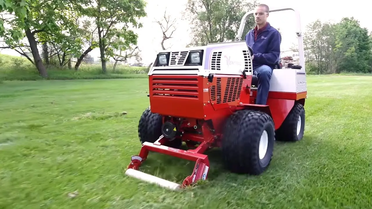 Cut Sod With Ease With The Ventrac EC240 Sod Cutter  Simple Start