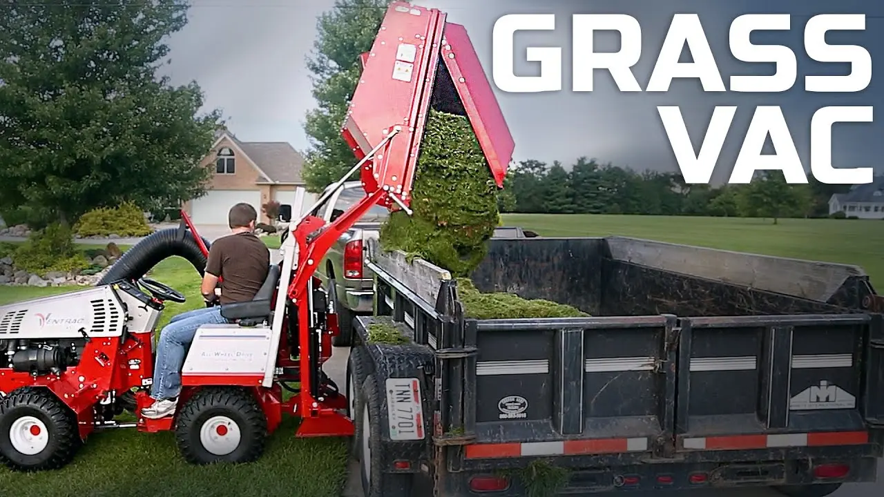 Lawn Grass Vacuum  Ventrac RV602 Simple Start
