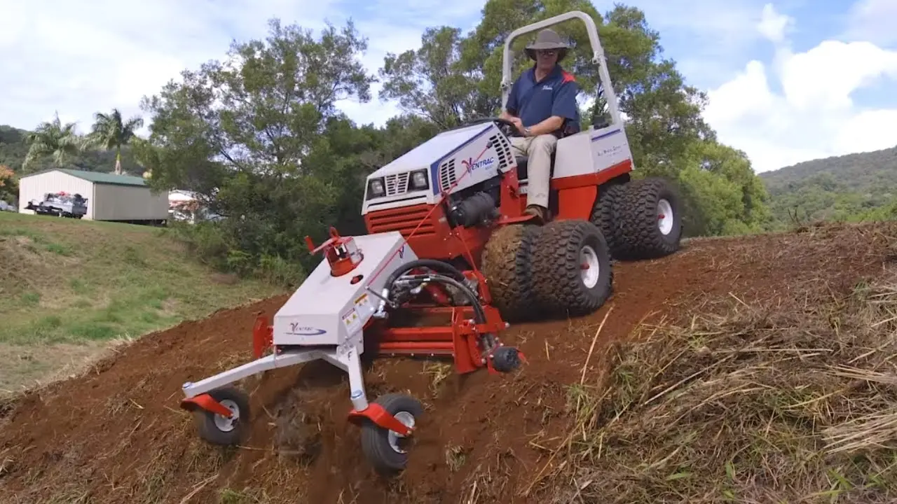 Prepare Seed Beds  Level Drives With The Ventrac KP540 Power Rake  Simple Start