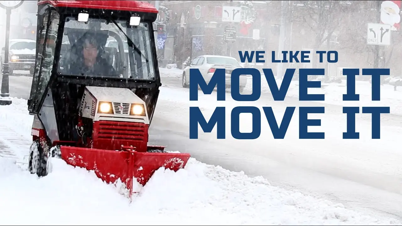 The Most Functional Snow Plow  Ventrac VBlade Simple Start