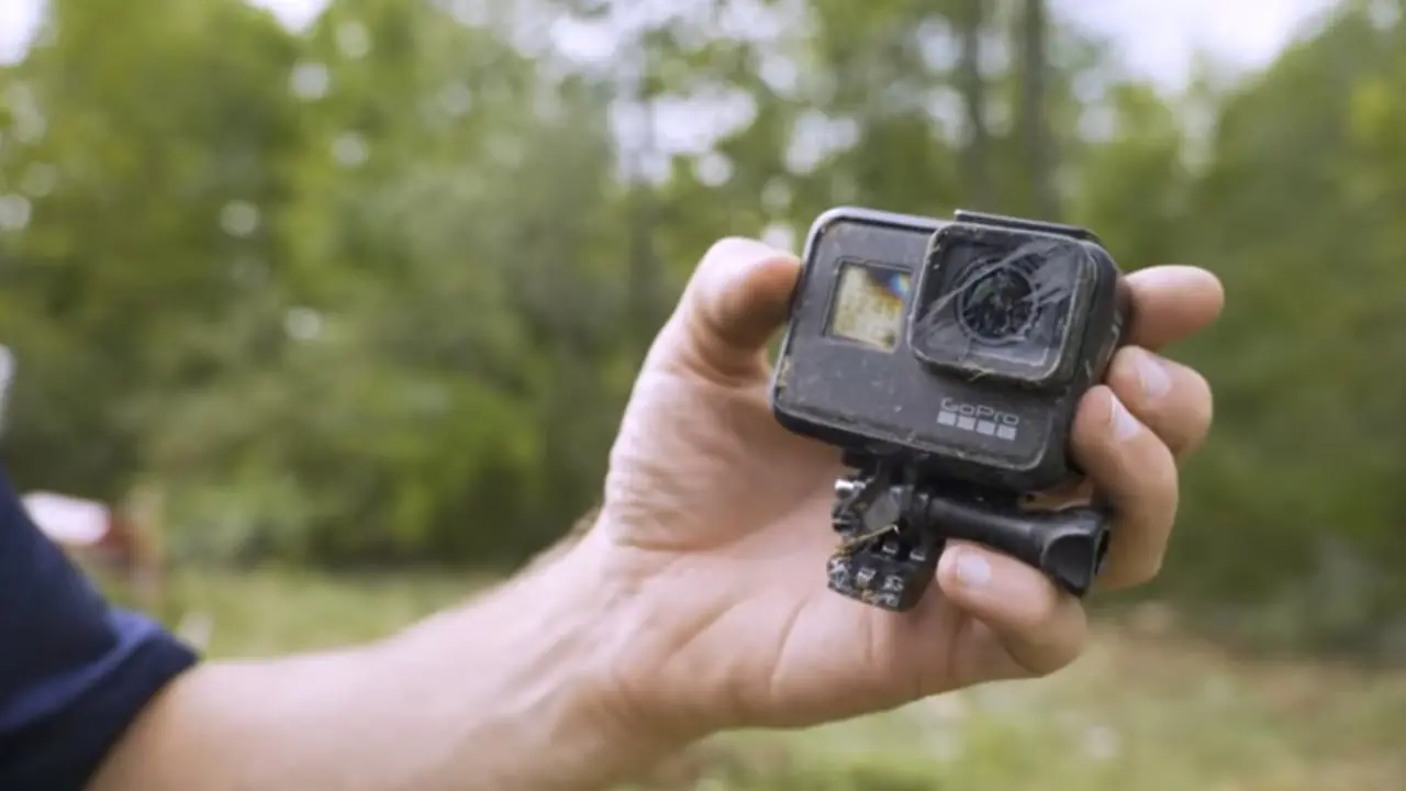 GoPro Survives Ventrac Tractor  Brush Mower