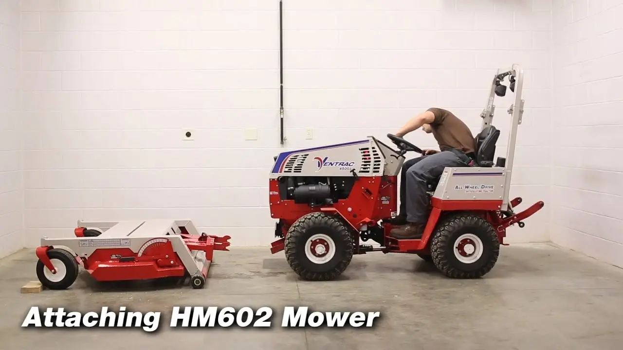How to Connect Attachments to Ventrac 4500 Tractors