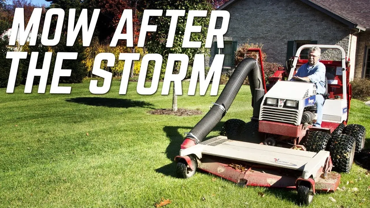 Ventrac Owners Still Make Money in the Rain