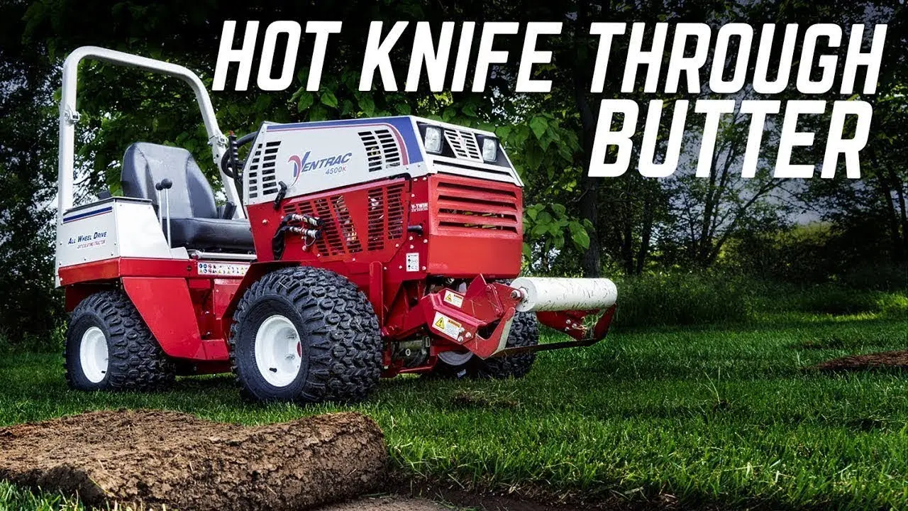 Fastest Way to Remove Grass: The Ventrac Sod Cutter
