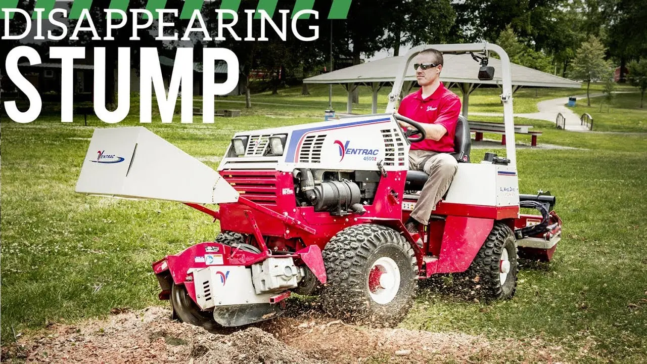 Quickly Remove Stumps with Tractor