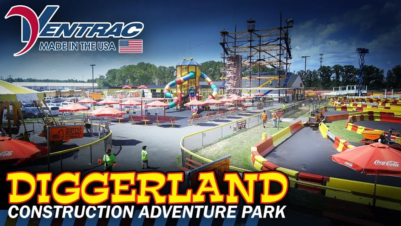 Diggerland USA: A Construction Theme Park For Kids