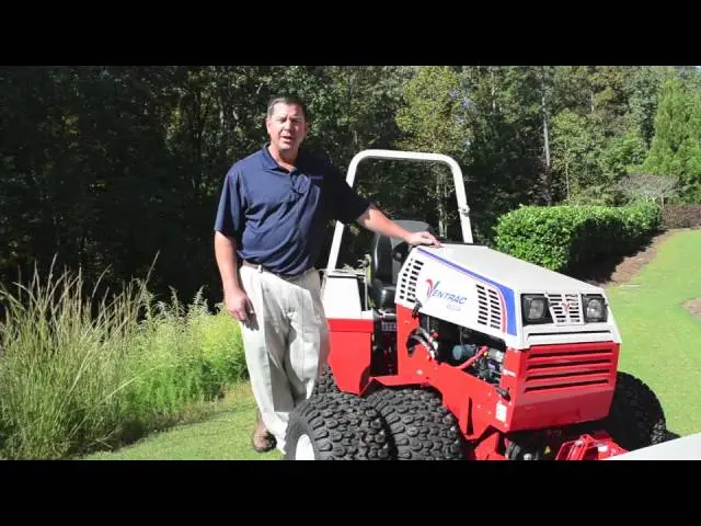 Ventrac 4500 Steep Slope Cutting