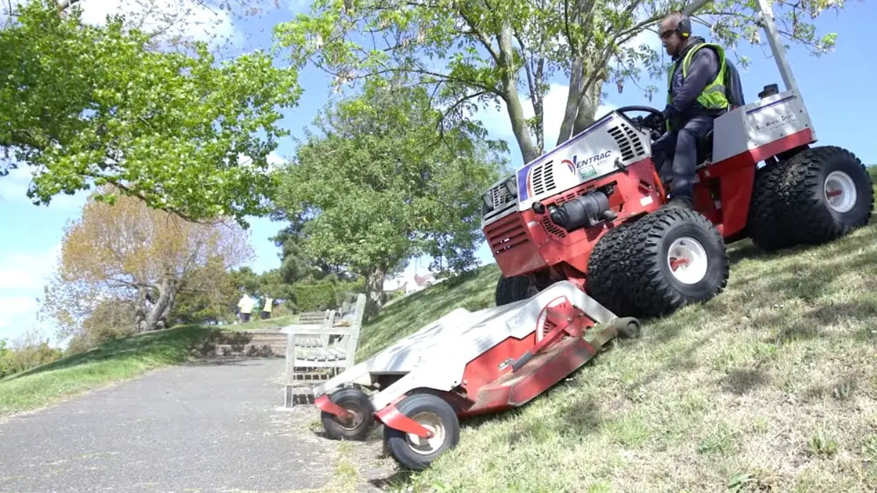 Municipal Council Chooses Tractor for Safety on Slopes