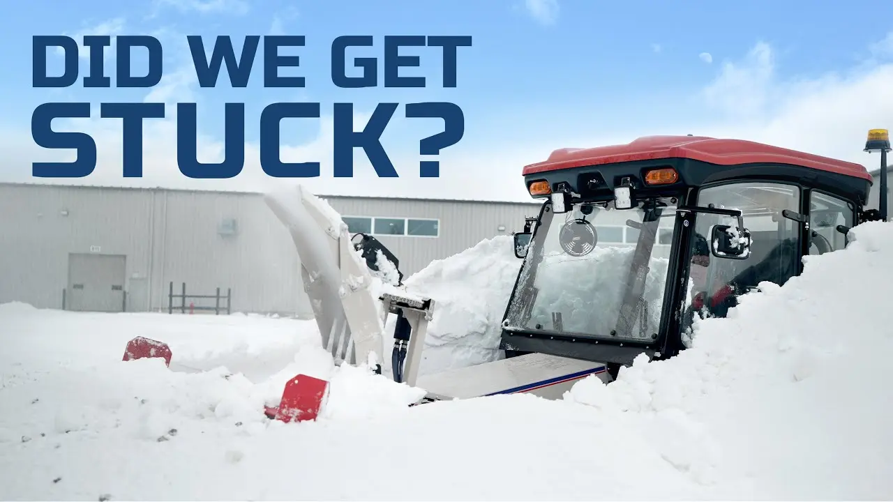 In Over Our Heads  Blowing Through 7 Of Snow