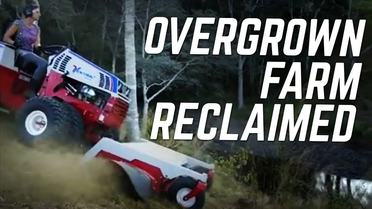 One Woman  One Tractor  Beautiful Results