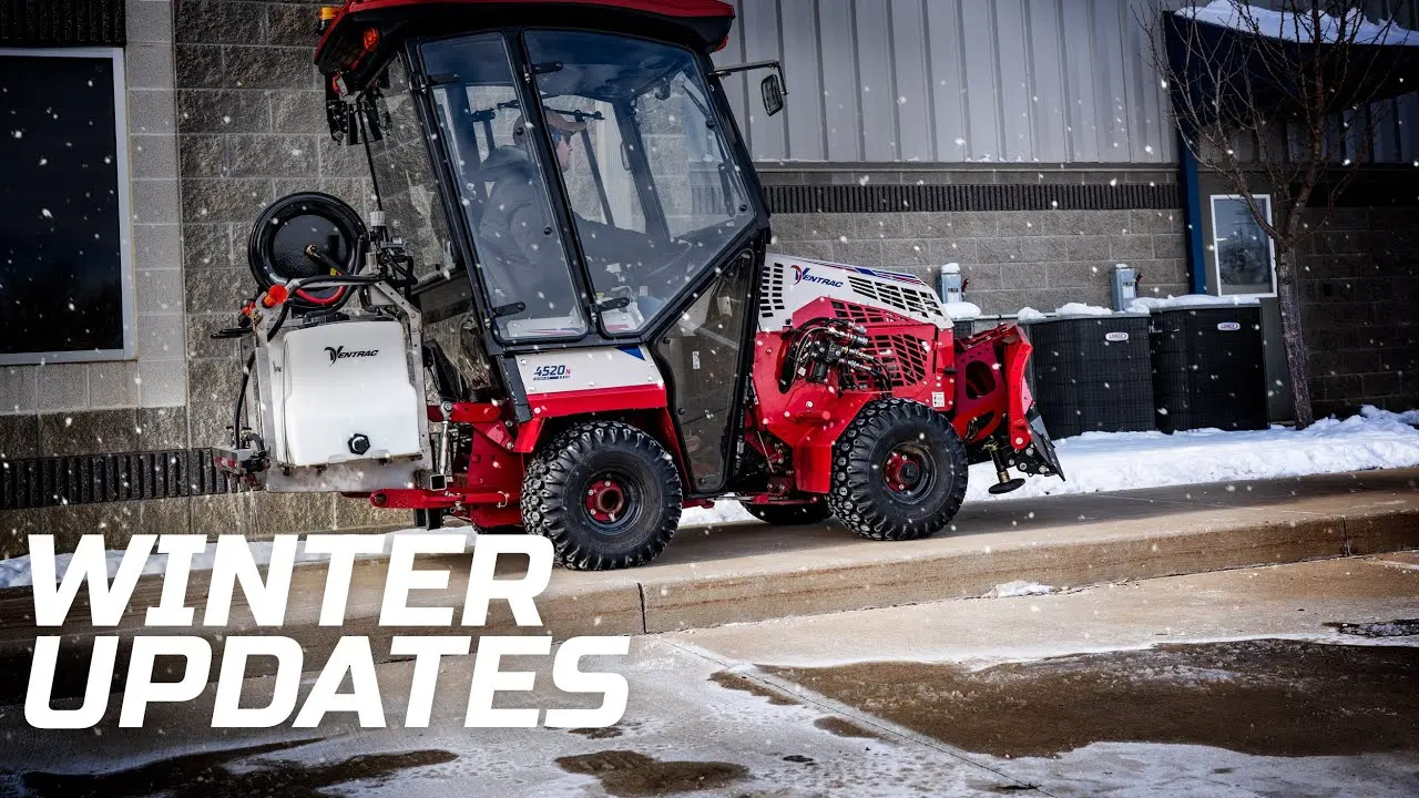 New Ventrac Snow Attachments  Brine System  VBlade