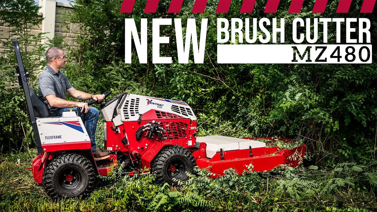 MZ480 Brush Cutter  New Ventrac Attachment