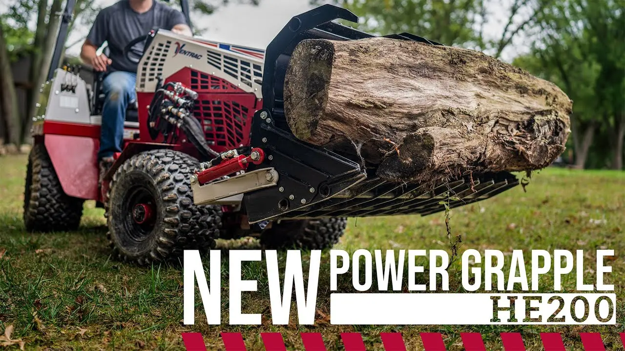 HE200 Power Grapple  New Ventrac Attachment
