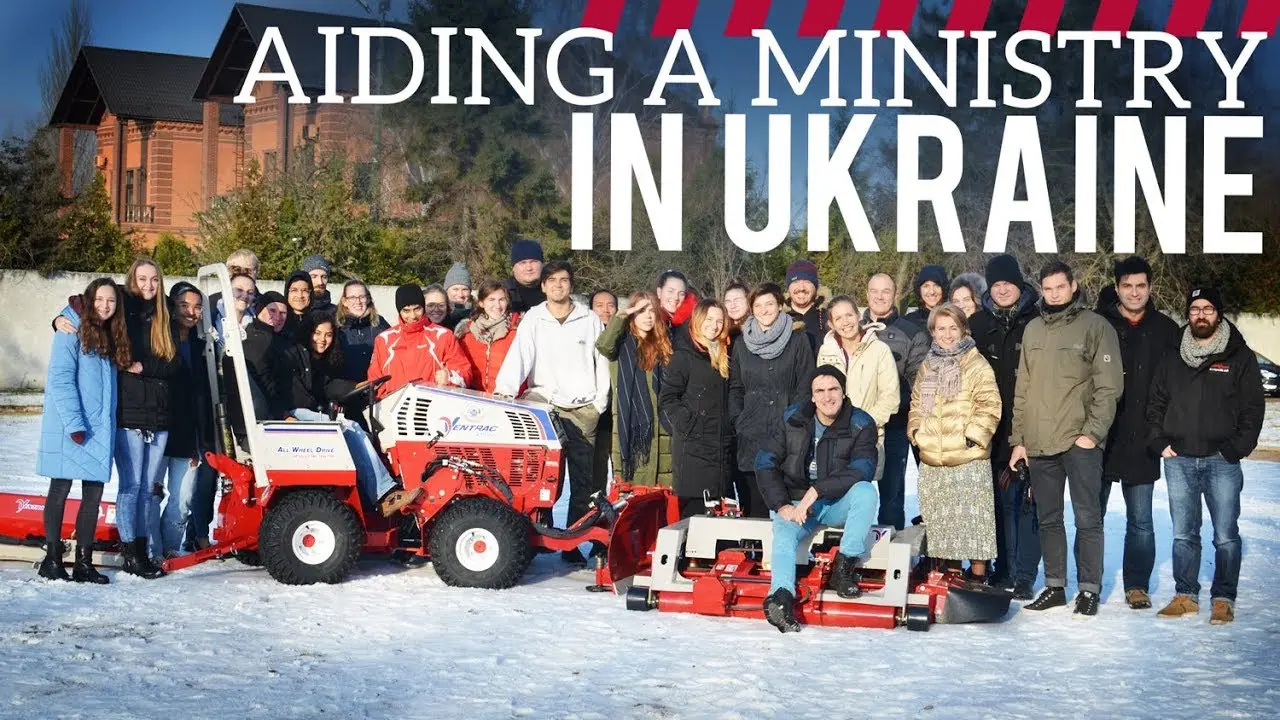 Ukraine Ministry Receives Compact Tractor For Maintaining Grounds