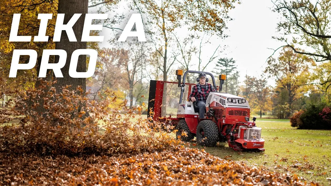 No More Handheld Equipment  Leaf Cleanup Like A Pro