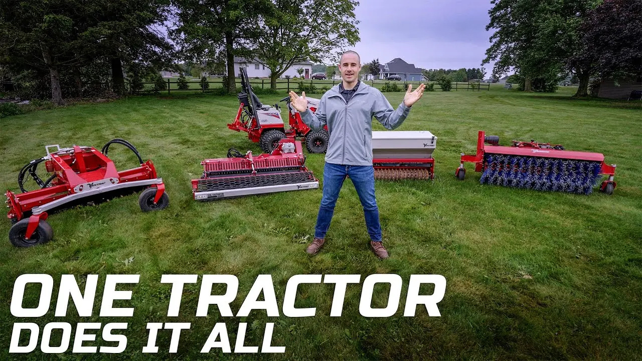 How to Fix a Yard With One Machine