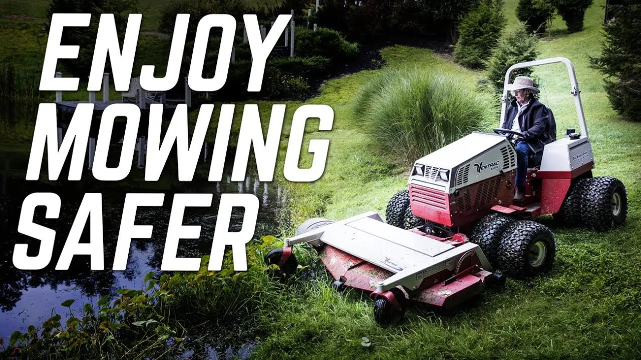 Safely Mow Hilly Country Estate