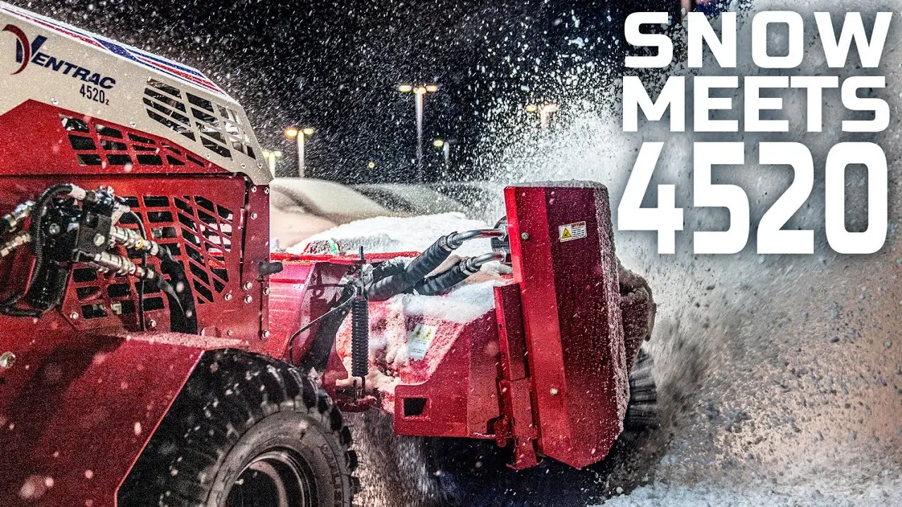 Ventrac 4520 Vs Winter Snow