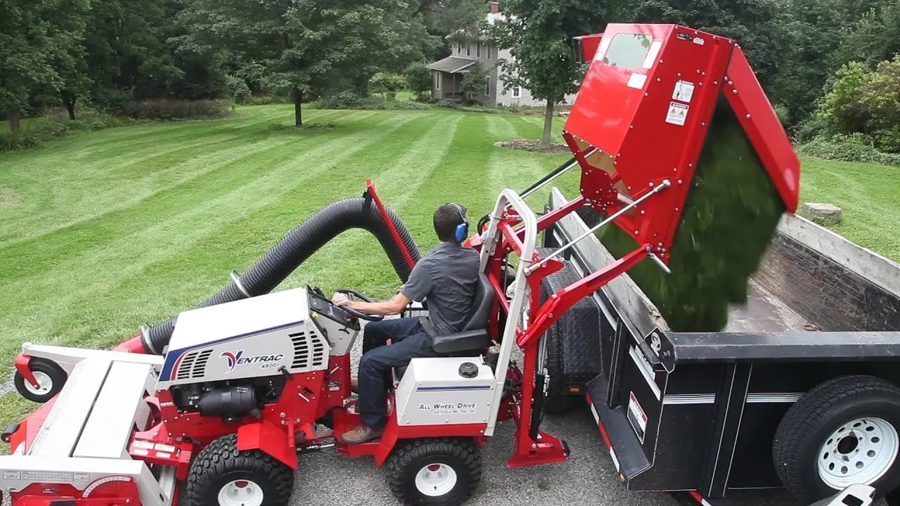 Lawn and Leaf Vacuum Collection System  Ventrac RV602