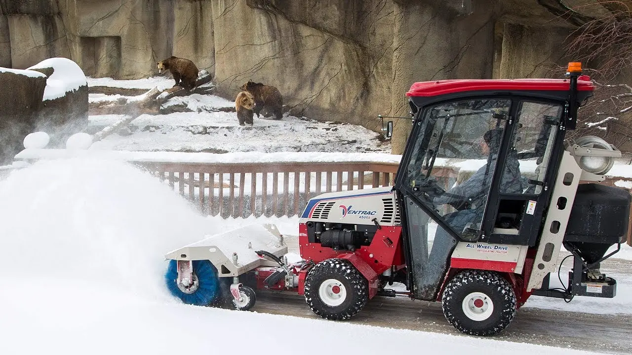 Tractors At The Zoo