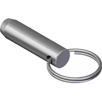 03.0046 Pin, Ball 1/2 x 1 Usable Length