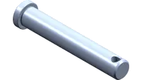 03.0618 Clevis Pin, 3/8 x 2-1/4 ZP