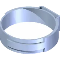 11.0095 Clamp, Stepless 0.76" to 0.88" SS