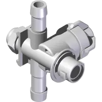 23.0228 Valve, Check DOUBLE QuickJet