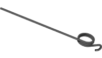41.0066 Spring, Single Torsion LH