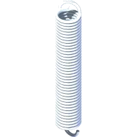 41.0076 Spring, Ext 2" OD x 12-3/8 LG