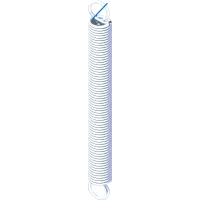 41.0086 Spring, Ext 3/8" OD x 4" Long