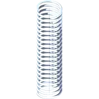 41.0091 Spring, Comp 1/4" OD x 1" LG