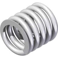 41.0107 Spring, Comp .970" OD x 1" LG