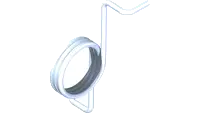 41.0122 Spring, Torsion RH SS