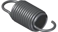41.0126 Spring, Ext. 0.75" OD x 2" Lg