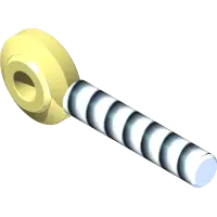 42.0409 Link, Swivel Ball Adj End