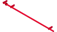 42.0446 Shaft, Height Adjust Crossbar