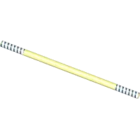 42.0550 Rod, Thread 3/8-24 x 9" Rh/lh