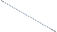 42.0551 Rod, Thread 1/4-28 x 20" Rh/lh