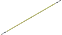 42.0561 Rod, Thread 1/4-28x21.00 RH/LH
