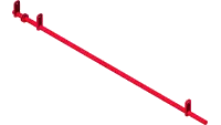 42.0583 Shaft, Height Adjust Crossbar