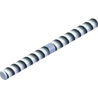 42.0592 Rod, Thread 5/16-24 x 4 RH/LH